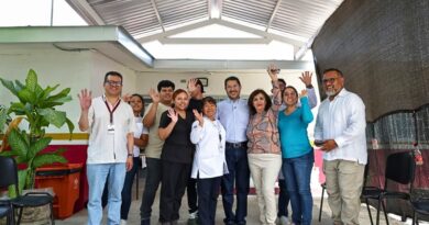 Supervisan unidad del ISSSTE en Yautepec con abasto del 98% en farmacia y mejoras en infraestructura y equipamiento para atención médica