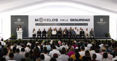 Margarita González Saravia presenta “Morelos por la Seguridad”: cuatro ejes que combinan tecnología, prevención social y coordinación total.