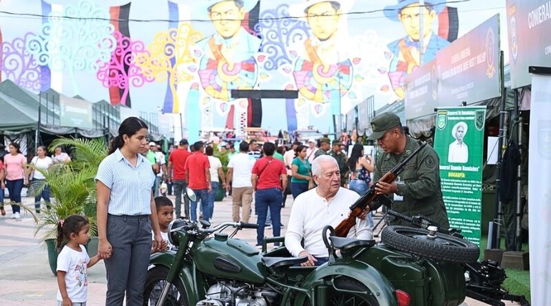 La muestra reúne 134 medios, equipos y especialidades militares en saludo al aniversario de la institución y cierra este domingo 20 de septiembre.